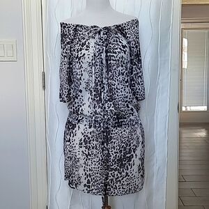 Russell Kemp Animal Print Coverup